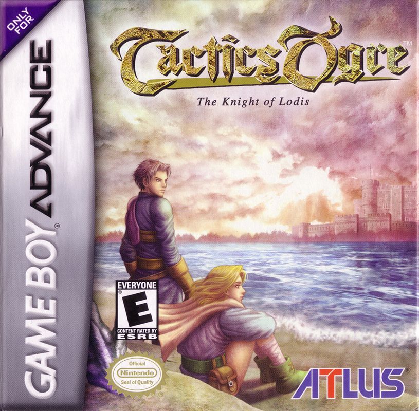 Tactics Ogre: The Knight of Lodis box art for GameBoy Advance